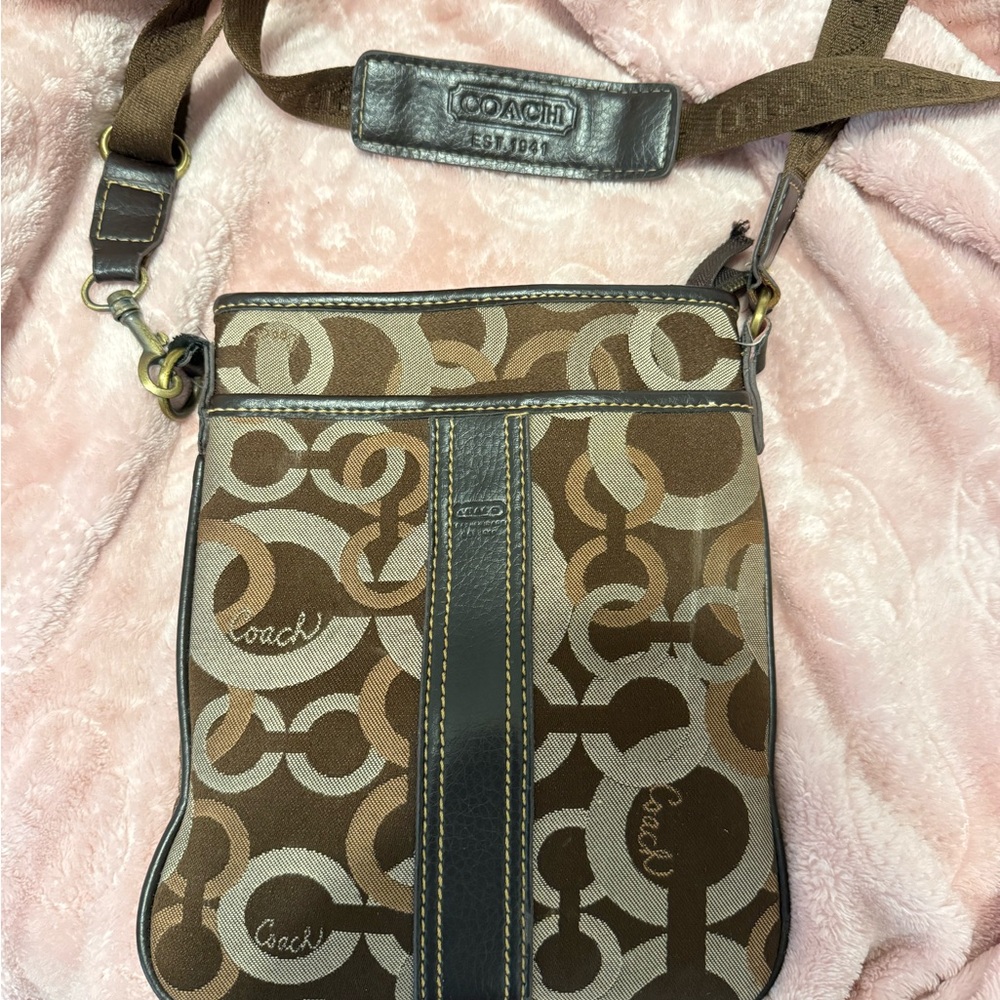 Coach Brown Crossbody Bag